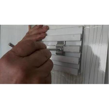 Özel Profile Geçme Beyaz Kanca 15cm